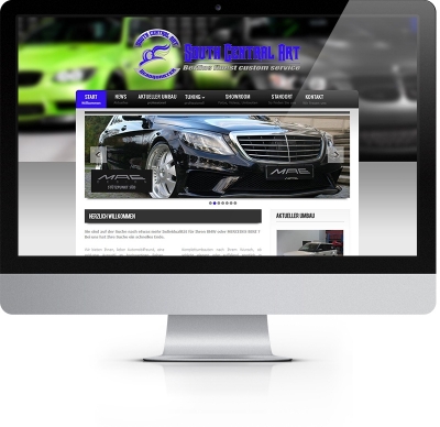 Webdesign Referenz - South Central Art Tuning